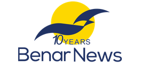 Benar 10-year logo rec.png