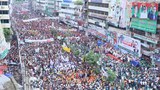 সরকার পতনে বিএনপির এক দফা, শেখ হাসিনার অধীনেই ভোট চায় আ.লীগ