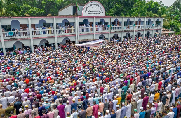 সাঈদীকে নিয়ে প্রবাসী ছেলের ফেসবুক পোস্ট, দেশে গ্রেপ্তার মা