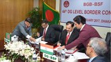 যৌথ ঘোষণায় স্বাক্ষর করেন বিজিবি এবং বিএসএফ–এর মহাপরিচালক। 