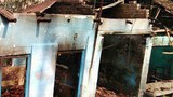 হাওড়ার ধুলাগড়ে হামলাকারীদের আক্রমণে বিধ্বস্ত একটি বাড়ি।