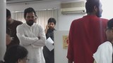 ঢাকা রিপোর্টার্স ইউনিটির সংবাদ সম্মেলন শেষে বের হয়ে আসছেন গণজাগরণ মঞ্চের মুখপাত্র ইমরান এইচ সরকার।