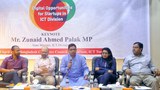 ‘ডিজিটাল অপরচুনিটি ফর স্টার্টআপ ইন আইসিটি ডিভিশন’ শীর্ষক কর্মশালায় তথ্য ও যোগাযোগ প্রযুক্তি প্রতিমন্ত্রী জুনাইদ আহমেদ পলক। 