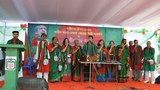 স্বাধীন বাংলা বেতার কেন্দ্রের শিল্পীদের সংবর্ধনা।