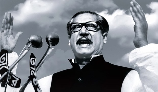 ১৯৭১ সালের ৭ মার্চ ঢাকার রেসকোর্স ময়দানে (বর্তমান সোহরাওয়ার্দী উদ্যান) ভাষণরত বঙ্গবন্ধু শেখ মুজিবুর রহমান। ১৯৭১ সালের ৭ মার্চ ঢাকার রেসকোর্স ময়দানে (বর্তমান সোহরাওয়ার্দী উদ্যান) ভাষণরত বঙ্গবন্ধু শেখ মুজিবুর রহমান।