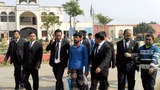 জেল থেকে ছাড়া পাওয়ার পর রসরাজ দাস।