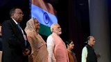 শেখ হাসিনা ও ভারতের প্রধানমন্ত্রী নরেন্দ্র মোদি।