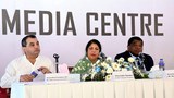 ইন্টার পার্লামেন্টারি ইউনিয়নের সম্মেলন উপলক্ষে আয়োজিত সংবাদ সম্মেলন