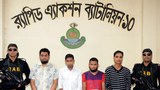 জেএমবির তথ্যপ্রযুক্তি বিভাগের প্রধানসহ চারজনকে গ্রেপ্তার করে র‍্যাব। 