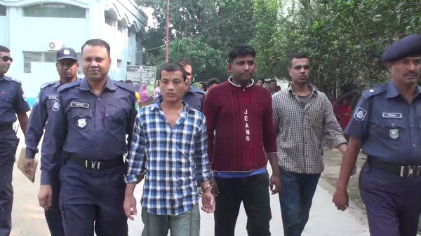 রংপুর যুবদল ও যুবলীগের এই তিন সদ্যসকে গ্রেপ্তার করে র‍্যাব দাবি করেছিল, তাঁরা কুনিও হোশি হত্যার সঙ্গে জড়িত। পরে তাঁরা নির্দোষ প্রমাণ হওয়ায় ছাড়া পান। নভেম্বর ১৩, ২০১৫। স্টার মেইল। 