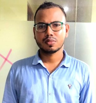 জঙ্গিবাদে জড়িত সন্দেহে আটক এইচ এম মেহেদী হাসান রানা। [সৌজন্যে: পুলিশের এন্টি টেররিজম ইউনিট]
