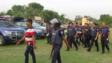 ঝিনাইদহে জঙ্গি আস্তানায় অভিযানের আগে পুলিশের প্রস্তুতি।