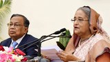 কম্বোডিয়া সফর থেকে ফিরে গণভবনে সংবাদ সম্মেলন করেন প্রধানমন্ত্রী শেখ হাসিনা। 