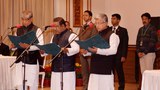বঙ্গভবনে নতুন তিনজন মন্ত্রী এবং একজন প্রতিমন্ত্রীকে শপথ পাঠ করান রাষ্ট্রপতি আবদুল হামিদ। 