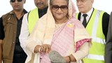 রূপপুর পারমাণবিক বিদ্যুৎ কেন্দ্রের প্রথম কংক্রিট ঢালাইয়ের শুভ সূচনা ও ফলক উন্মোচন করেন প্রধানমন্ত্রী শেখ হাসিনা। 