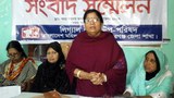 বাংলাদেশ মহিলা পরিষদ কিশোরগঞ্জ জেলা শাখা সংবাদ সম্মেলন করে নারী ভাস্কর্যের অবয়ব পরিবর্তনের প্রতিবাদ জানায়