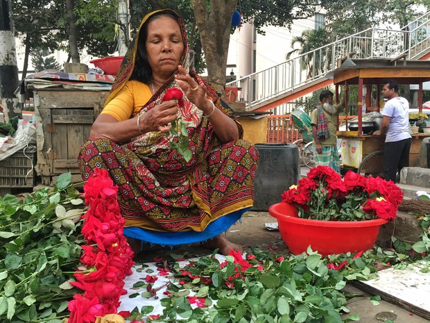 গবেষণা বলছে, নারীরা আত্মকর্মসংস্থানের দিকে ঝুঁকছেন। ঢাকায় নিজের দোকান সাজাচ্ছেন ফুল বিক্রেতা আমেনা। গবেষণা বলছে, নারীরা আত্মকর্মসংস্থানের দিকে ঝুঁকছেন। ঢাকায় নিজের দোকান সাজাচ্ছেন ফুল বিক্রেতা আমেনা।