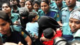 আত্মসমর্পণ করা জেবুন্নাহার এবং তৃষা মণিকে আদালতে হাজির করে পুলিশ।