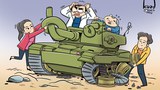 Tanks in knots: Opposition leads pro-military parties in pre-poll surveys