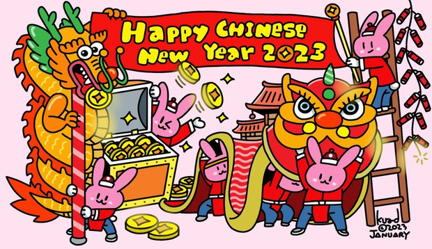 Ringing in the lunar new year