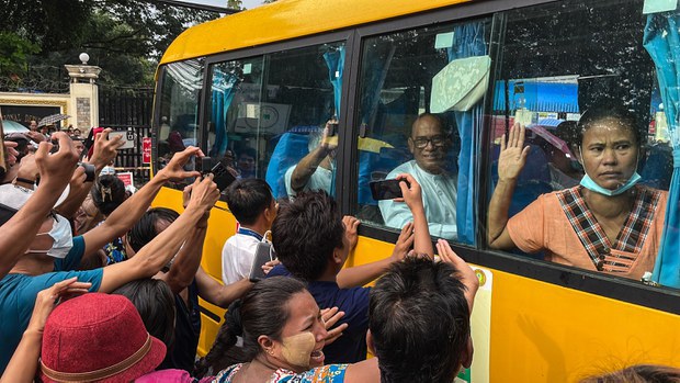 Myanmar junta looks to placate ASEAN with prisoner releases Myanmar junta looks to placate ASEAN with prisoner releases