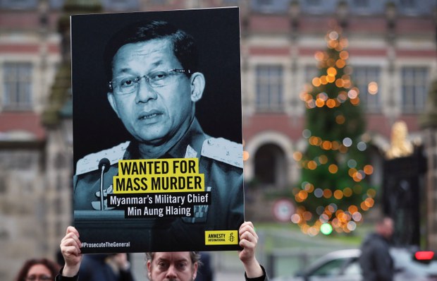 Argentina court calls for arrest warrant for Myanmar junta chief Argentina court calls for arrest warrant for Myanmar junta chief