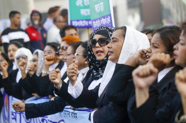 Critics decry Bangladesh’s ban on most political activities as ‘unconstitutional’ Critics decry Bangladesh’s ban on most political activities as ‘unconstitutional’