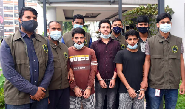 Bangladesh Police Arrest 3 Men Suspected of Planning Drone Attacks Bangladesh Police Arrest 3 Men Suspected of Planning Drone Attacks