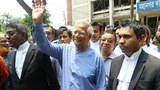 Nobel Peace Prize winner Yunus caged during Dhaka court hearing