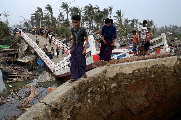 Cyclone Mocha inflicts heavy damage on Myanmar’s Rakhine state Cyclone Mocha inflicts heavy damage on Myanmar’s Rakhine state