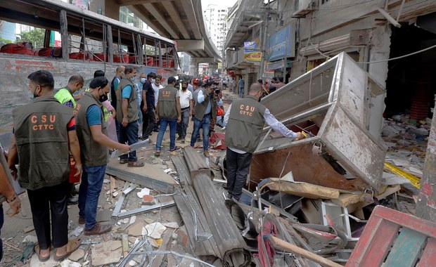 Police: Gas Leak Likely Caused Deadly Blast in Dhaka Police: Gas Leak Likely Caused Deadly Blast in Dhaka