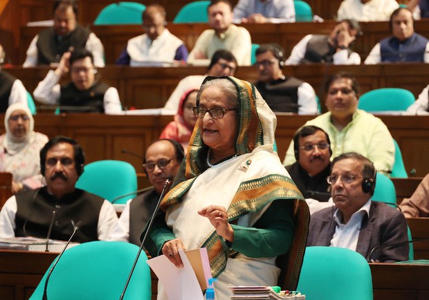 Bangladesh PM Sheikh Hasina slams US in parliament Bangladesh PM Sheikh Hasina slams US in parliament