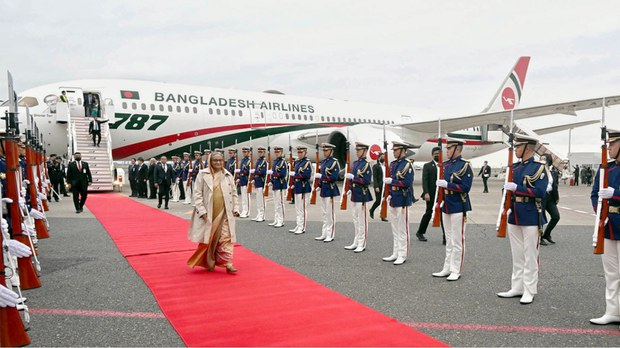 Bangladesh PM seeks defense cooperation on 4-day visit to Japan Bangladesh PM seeks defense cooperation on 4-day visit to Japan