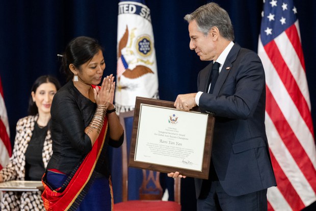 US honors tribeswoman from Chittagong Hill Tracts, 5 others as anti-racism champions US honors tribeswoman from Chittagong Hill Tracts, 5 others as anti-racism champions