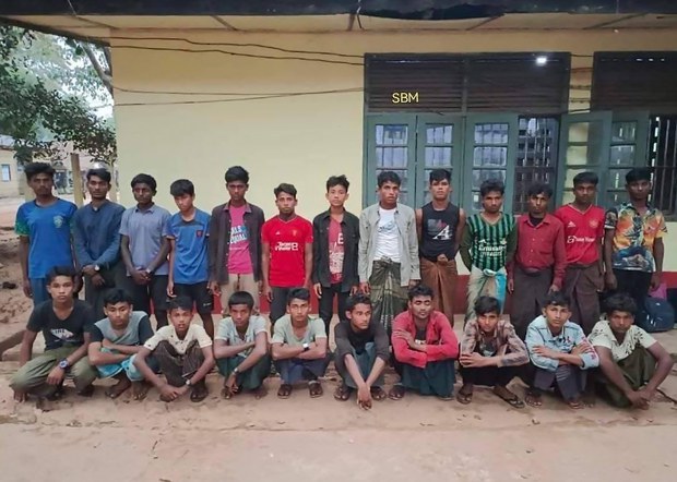 Junta navy arrests around 80 Rohingya off Myanmar coast Junta navy arrests around 80 Rohingya off Myanmar coast