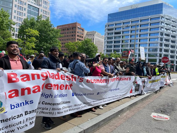 Protests mar Bangladesh PM Hasina’s Washington visit Protests mar Bangladesh PM Hasina’s Washington visit