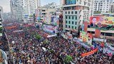 Bangladesh’s BNP stages huge protest, plays exiled leader’s phone call to supporters