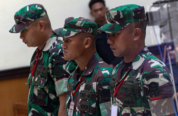Jakarta military court sentences 3 soldiers to life for killing civilian Jakarta military court sentences 3 soldiers to life for killing civilian
