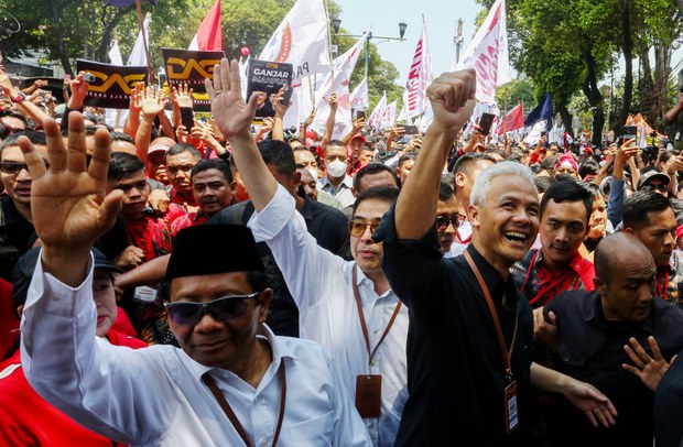 Indonesian presidential hopefuls, running mates submit papers for 2024 polls Indonesian presidential hopefuls, running mates submit papers for 2024 polls