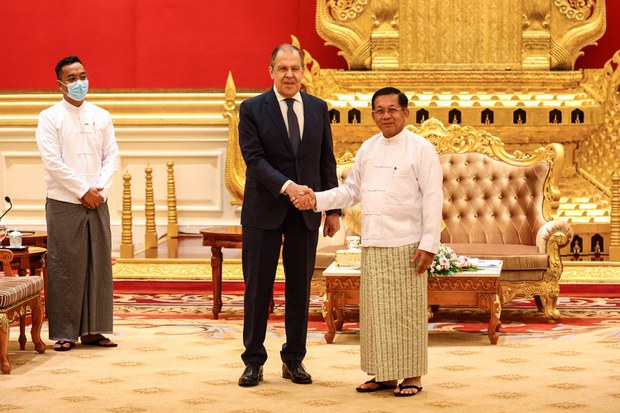 ASEAN ratchets up Myanmar junta criticism as Russian FM visits Naypyidaw ASEAN ratchets up Myanmar junta criticism as Russian FM visits Naypyidaw