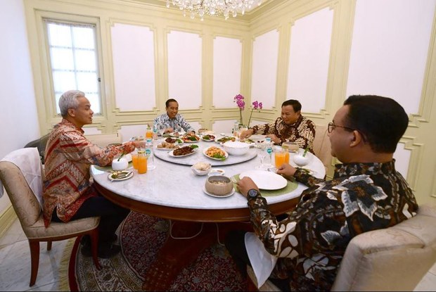 Indonesian candidates urge president to keep state institutions from meddling in election Indonesian candidates urge president to keep state institutions from meddling in election