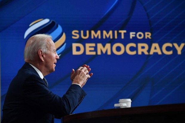 Democracy under Threat around the World, Biden Tells Summit Democracy under Threat around the World, Biden Tells Summit