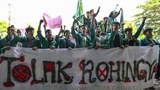 Disinformation campaign spurred student attack on Rohingya shelter, Indonesian activists say