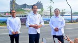 Indonesia’s president holds first cabinet meeting amid construction at new capital