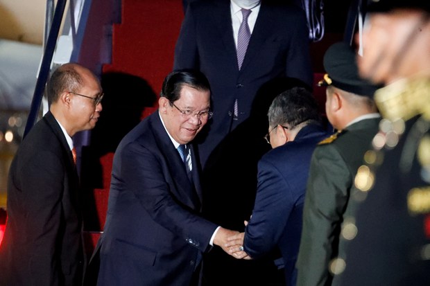 Cambodian PM scraps further summit plans due to positive COVID test Cambodian PM scraps further summit plans due to positive COVID test