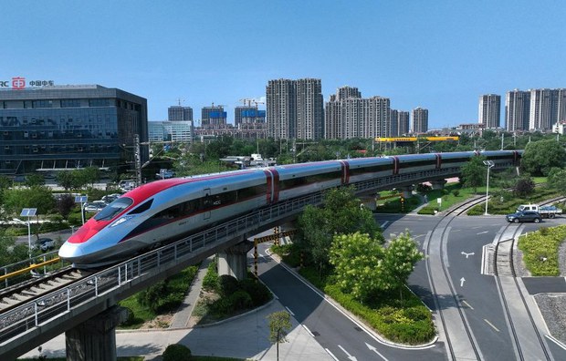 China begins shipping trains for Indonesian high-speed rail line China begins shipping trains for Indonesian high-speed rail line