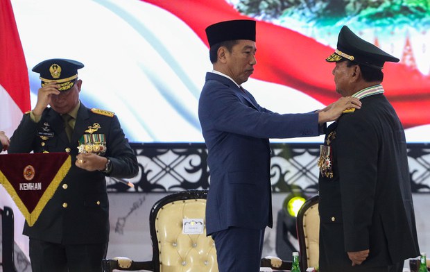 Indonesia’s likely next president Prabowo awarded title of honorary general Indonesia’s likely next president Prabowo awarded title of honorary general