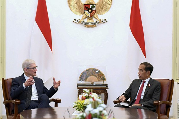 Indonesia courts US tech titans as it pursues digital transformation Indonesia courts US tech titans as it pursues digital transformation