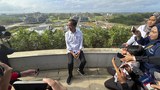 Indonesian president will finish out his final term working from future capital