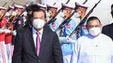 Cambodian PM Hun Sen meets Myanmar junta chief amid widespread protests